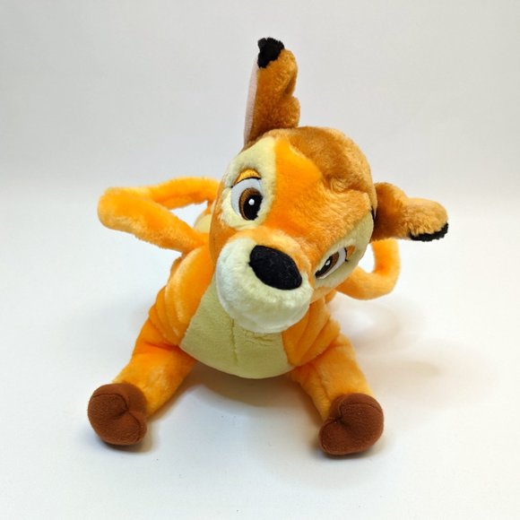 Disney Store Bambi Authentic Ladies Purse Toy Deer Plush Bag Soft Cute Flowers - Picture 2 of 7